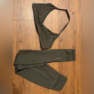 YoungLA Dark Olive Sports Bra